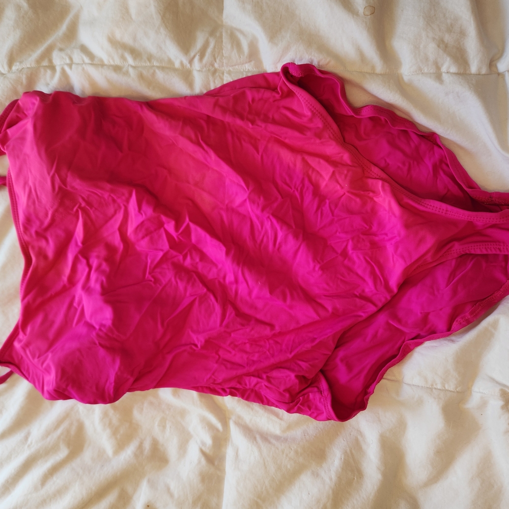 Pink One Piece Swimsuit